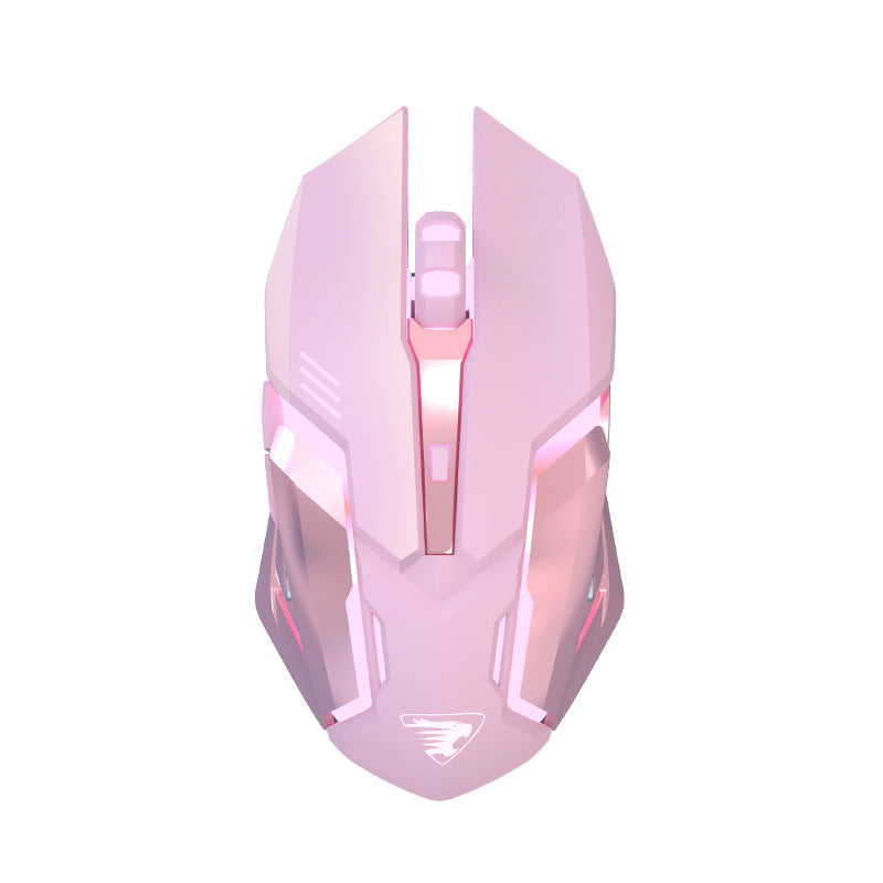 Wireless Bluetooth Mouse Rechargeable Silent Silent Cute Notebook Mouse