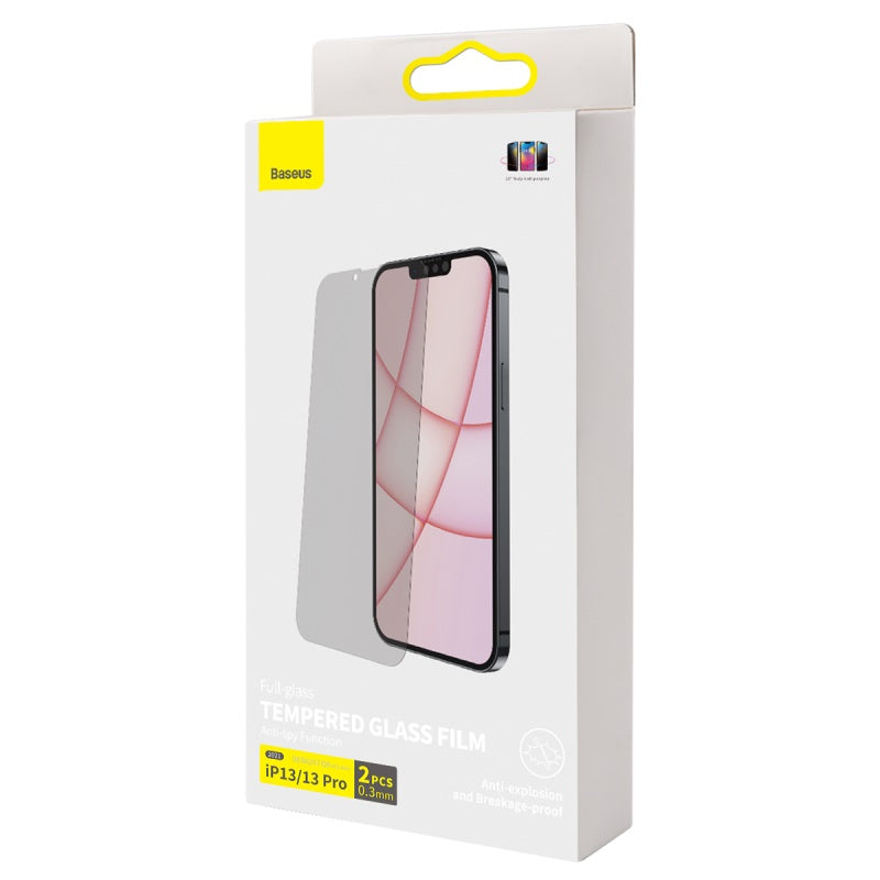 All Glass Privacy Tempered Film For IP 5.4 Inch Model