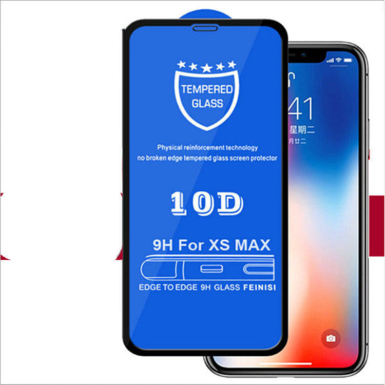 Compatible with Apple , Cold Carved Xsmax Edge XR Tempered Film