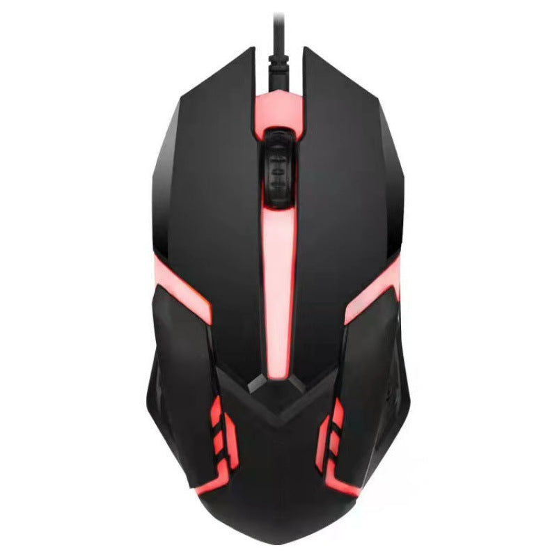 Neutral Wired Mouse Home Office Luminous Computer Mouse