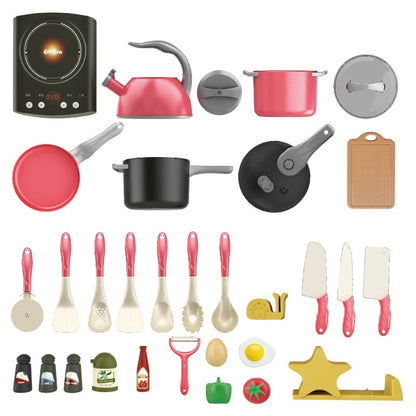 Children Play House Kitchen Toy Rice Cooker Suit
