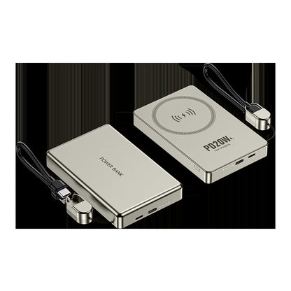 Ultra-thin Fast-charging Magnetic Wireless Power Banks Capacities