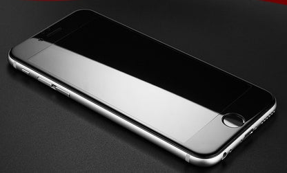3D carbon fiber violet tempered glass film 7plus anti-sheep soft edge film