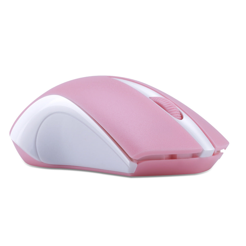 Thunder Wolf Wireless Mouse Laptop Desktop Computer Girl Mouse