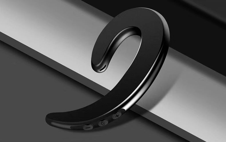 متوافق مع أبل ، تمرين بدون ألم بتقنية البلوتوث مع سماعات أذن لاسلكية مزودة بخطاف أذن