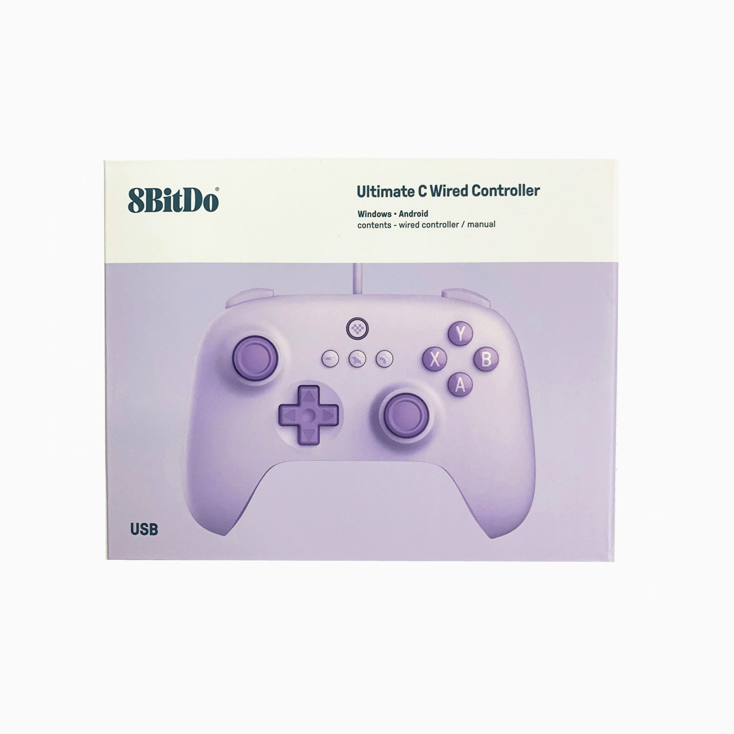 Simple Pure Color Youth Version Handle Of Wired Game Console