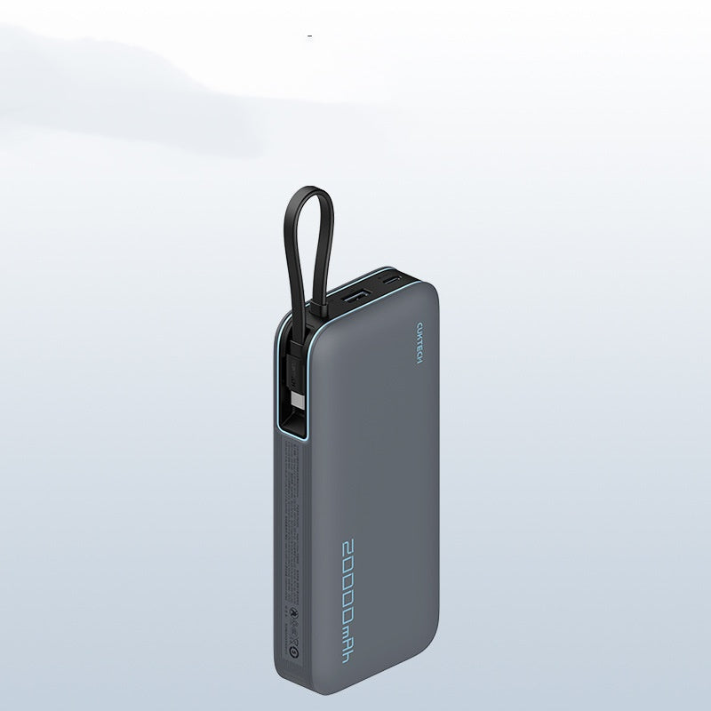 20000 MA Mobile Power PD Fast Charge With Cable Power Bank