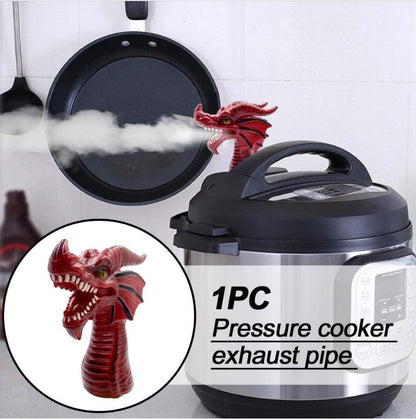 Steam release diverter for rice cooker