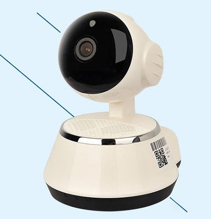 Wireless IP Camera WIFI 720P Home Security Cam Micro SD Slot Support Microphone &amp; P2P Free APP ABS Plastic