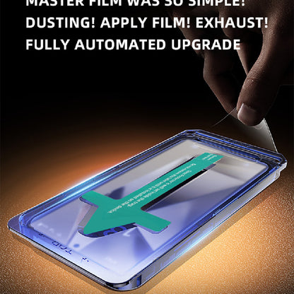 Mobile Phone Dust-free Second Fingerprint Second Unlock Tempered Film