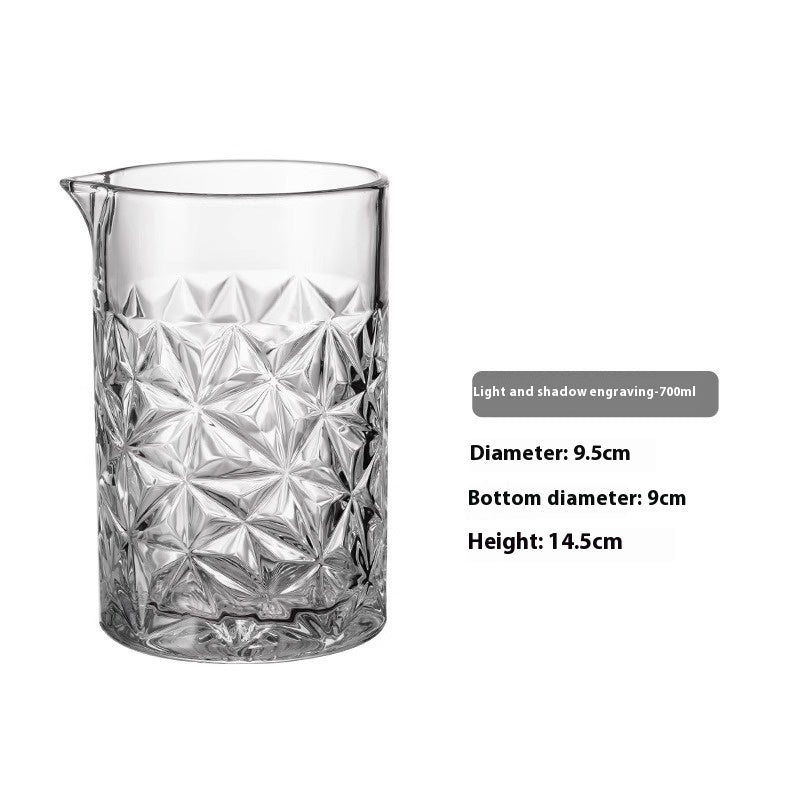 Thickening Crystal Cocktail Blender Bottle Utensils