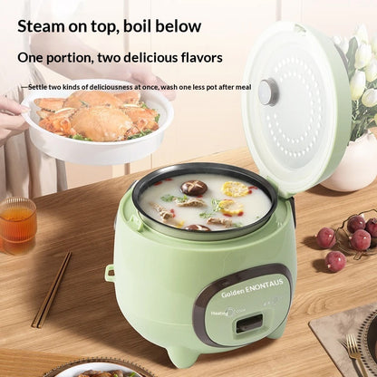 Mini Rice Cooker One-key Quick Cooking For Home Use