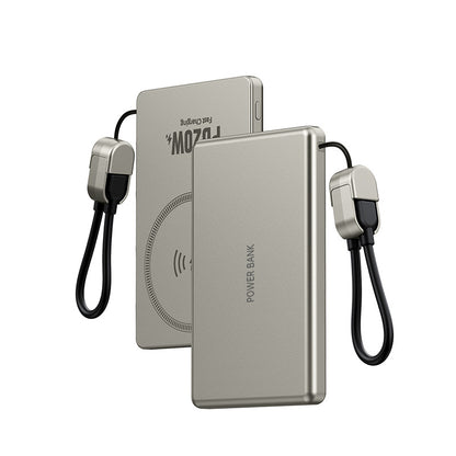 Ultra-thin Fast-charging Magnetic Wireless Power Banks Capacities