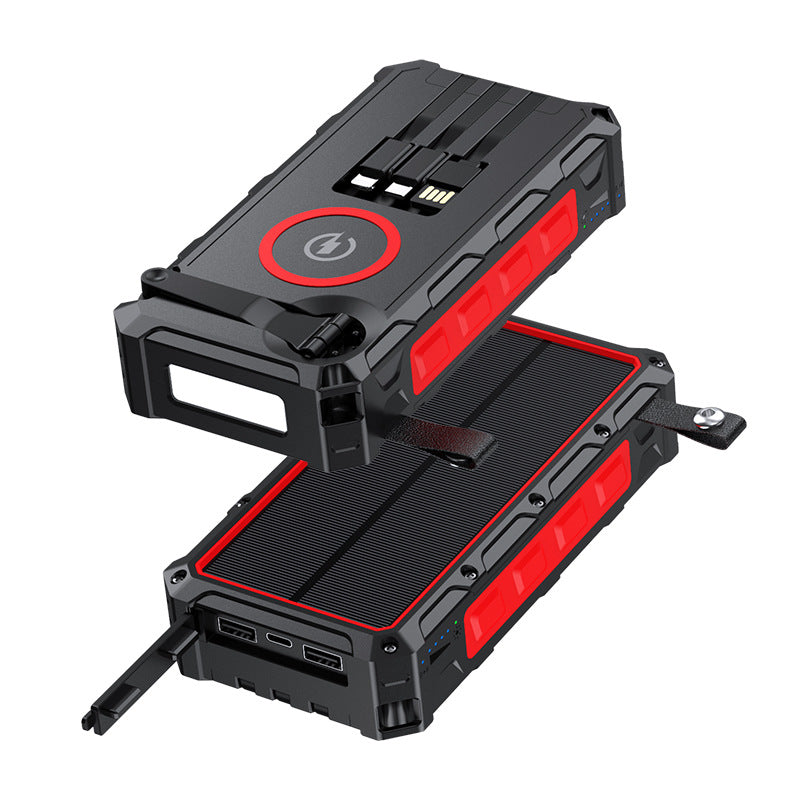 Solar Hand Power Generation Portable Wireless Charging Power Supply