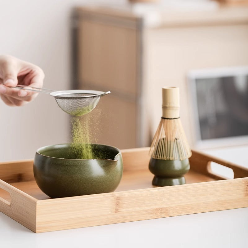 Matcha Blender Tea Whisk Tools Set