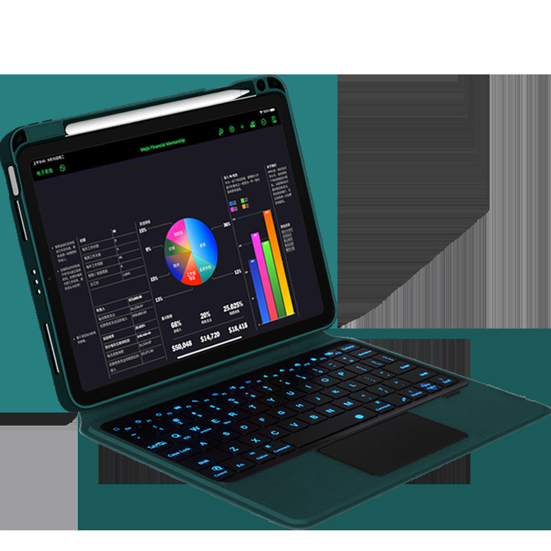غطاء لوحة مفاتيح بلوتوث أنيق Magic Keyboard