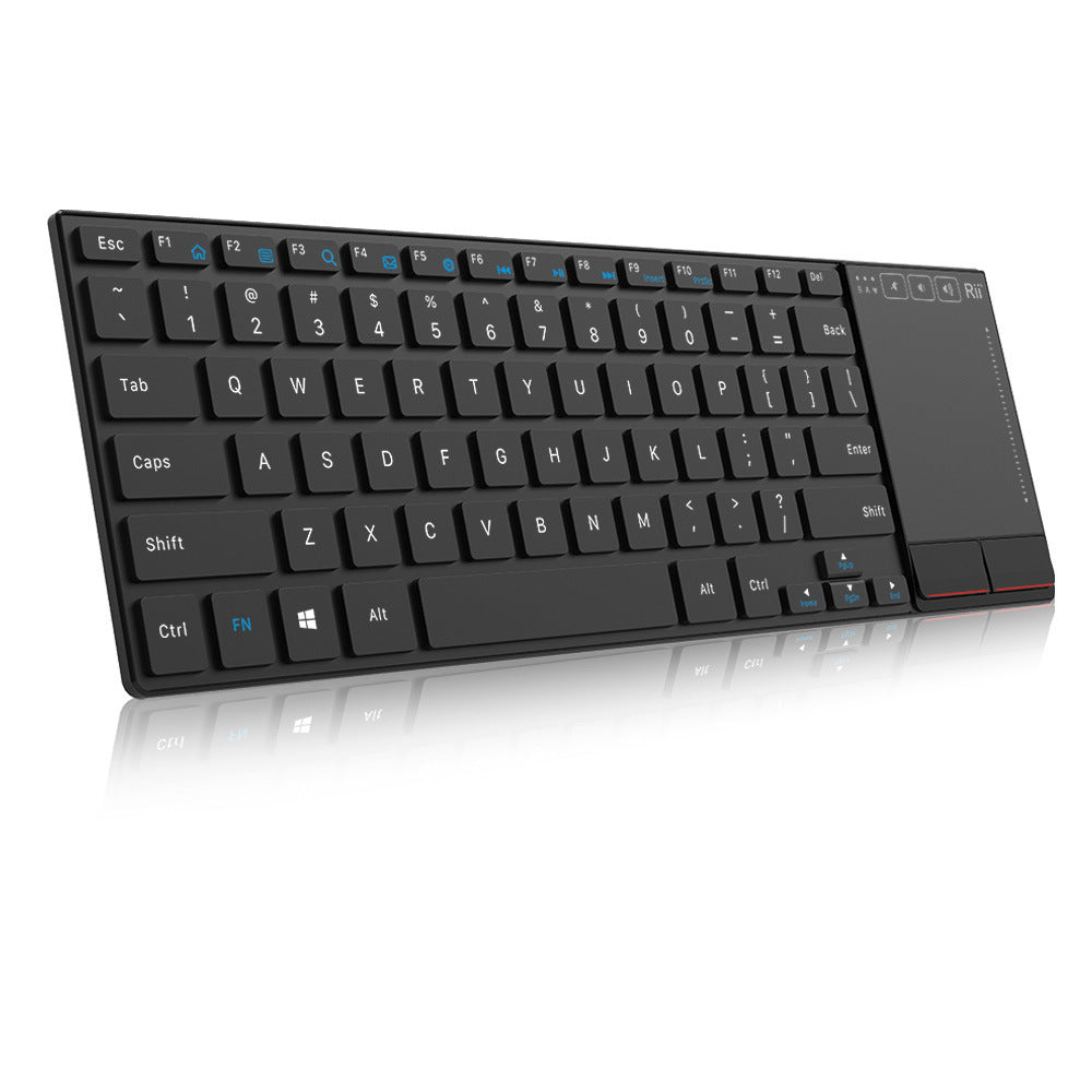 لوحة مفاتيح Rii K22BT اللاسلكية للوسائط المتعددة 2.4 جيجاهرتز GFSK