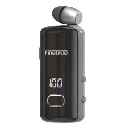 F580 Lapel-Style Wireless Bluetooth Earphones