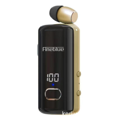 F580 Lapel-Style Wireless Bluetooth Earphones