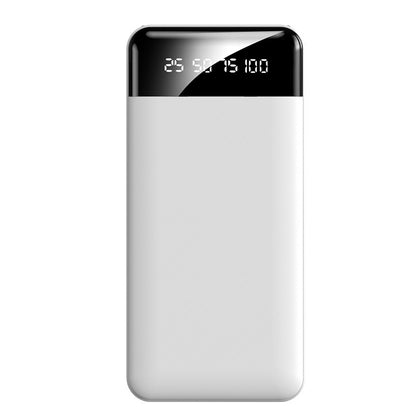 Ultra-thin Portable With Cable Power Bank Large Capacity Mobile Power Supply