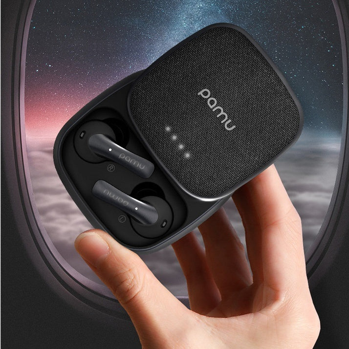 Noise-cancelling Wireless Earphones Dual Bluetooth Earphones Touch Charging