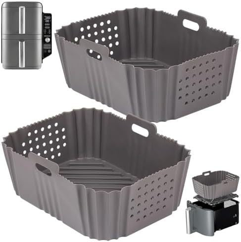 Double Layer Air Fryer Silicone Lining