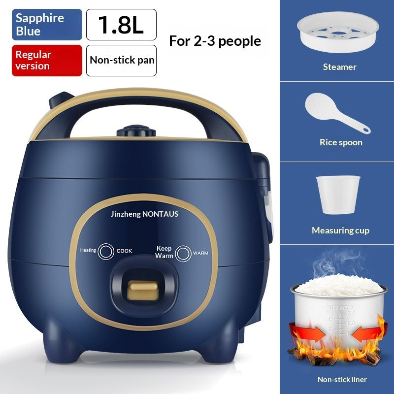 Mini Rice Cooker One-key Quick Cooking For Home Use